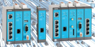 Modular industrial router for VDSL and ADSL applications