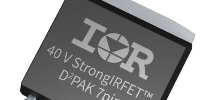 Infineon offers StrongIRFET MOSFET in new package for battery power