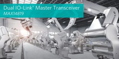 MAX14819 dual-channel transceiver prepares for Industry 4.0