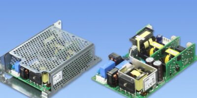 Power supplies’ triple isolated outputs suit robotic controllers