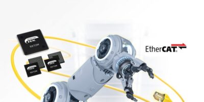 RX72M microcontrollers with EtherCAT support industrial applications