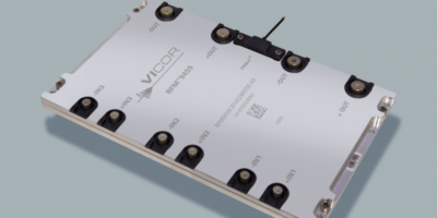AC/DC converter in tablet configuration enables high density racks