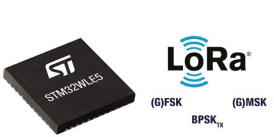 STM32 SoC connects smart devices to the IoT using LoRa