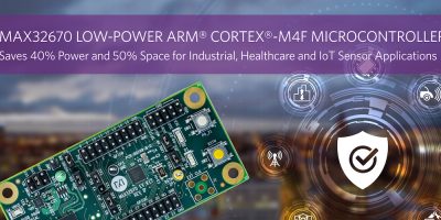 Microcontroller increases equipment uptimes, says Maxim