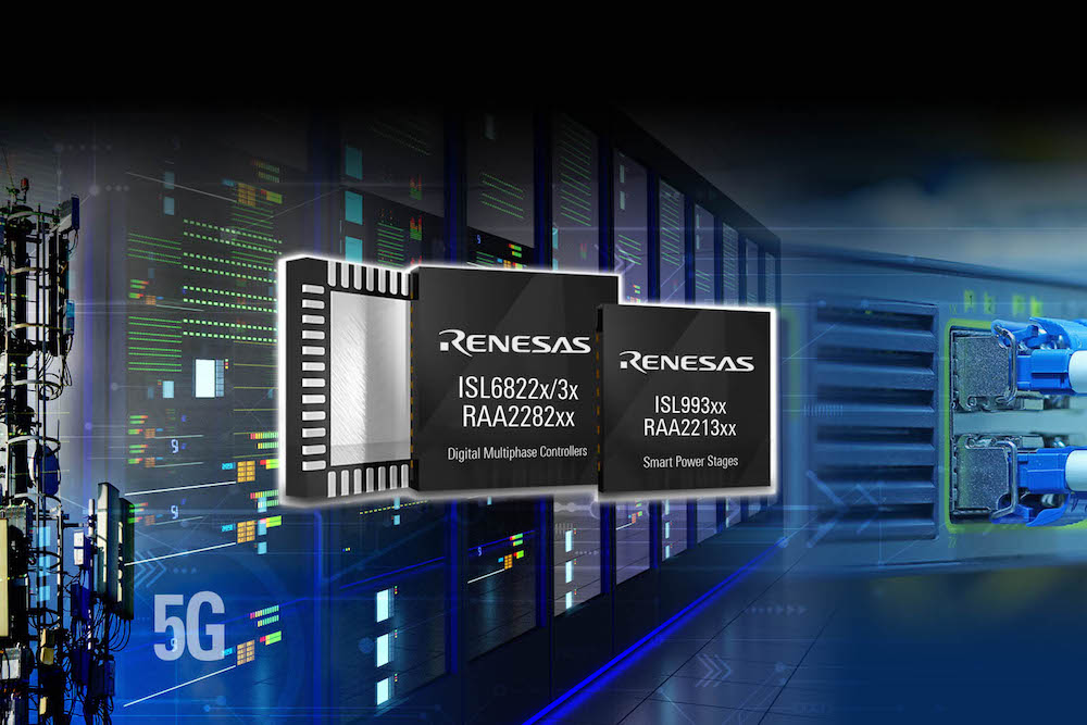 Renesas Adds Multi-phase Controller And Smart Power Stage For IoT ...