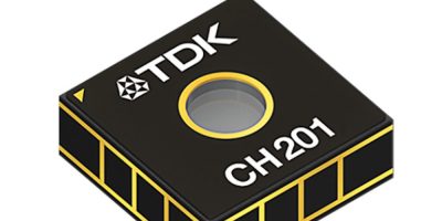CH201 ToF sensor operates at up to 5m
