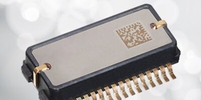 MEMS-based inertial sensor has digital SPI for cm machinery positioning