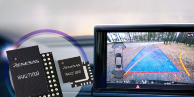 Renesas combines pre-regulator and PMIC for ADAS camera systems