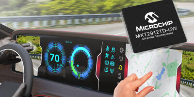 Touchscreen controller eases automotive display integration