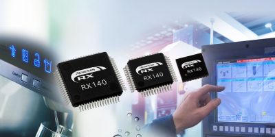 RX140 microcontrollers bring advance touch sensing to home and industry