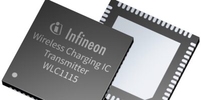 Transmitter controller IC is Qi v1.3.2-certified for wireless charging