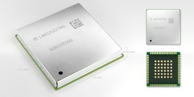 LoRaWAN geolocation module are compact for asset tracking