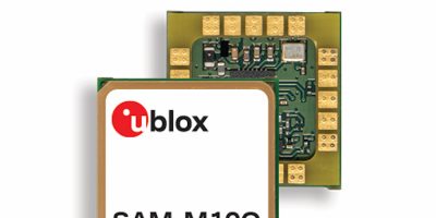 Low power multi-GNSS module has built-in antenna