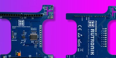 Adapter board allows machine learning based sensor fusion