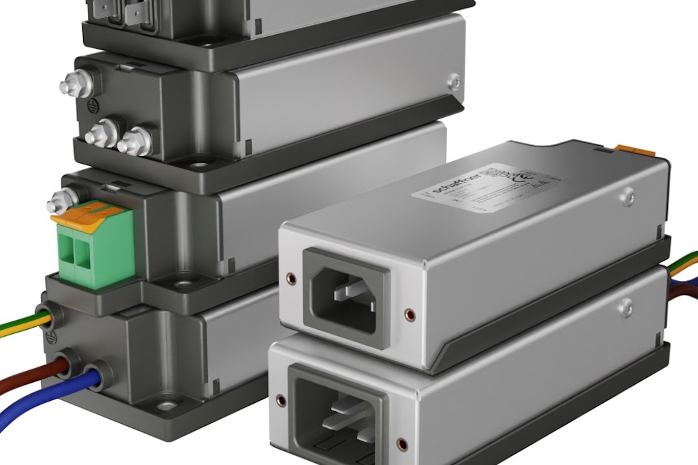 Schaffner adds two more EMC filters for robotics and data centres