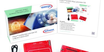 Infineon’s PSoC 4100S Max family supports Capsense touch sensors