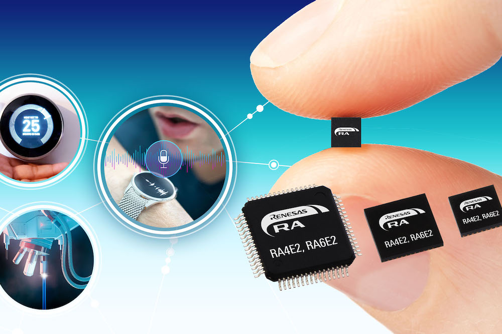 Renesas adds two Arm Cortex-M33 core MCUs to 32-bit RA family