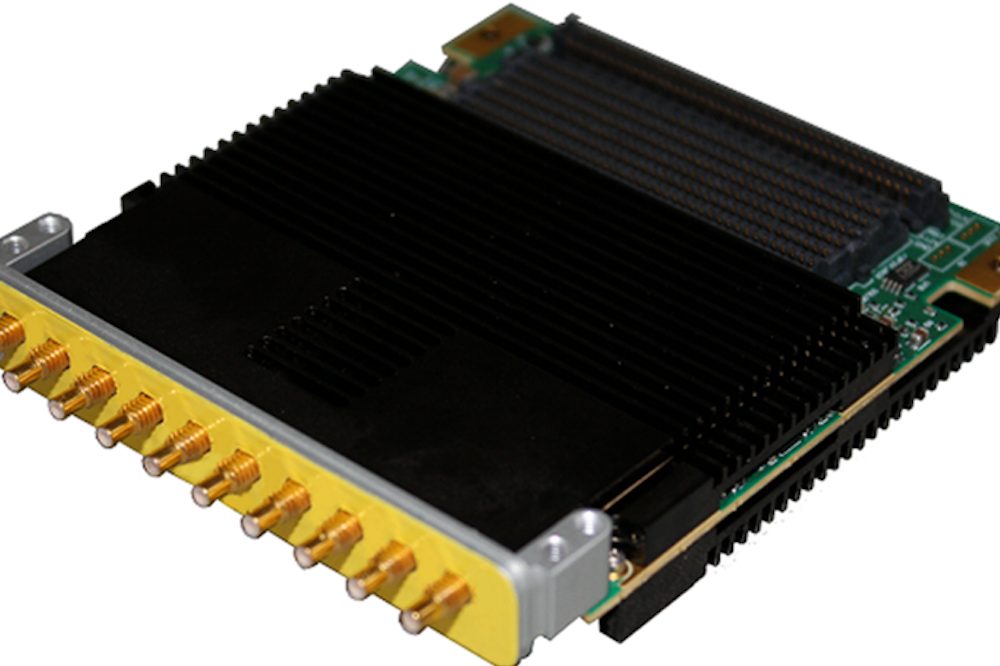 COTS card with direct RF sampling features ElectraMA chip