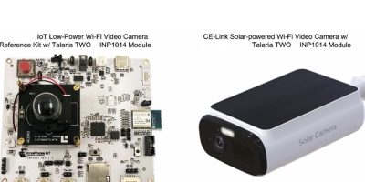 Battery-operated video camera systems add AI for cloud IoT devices