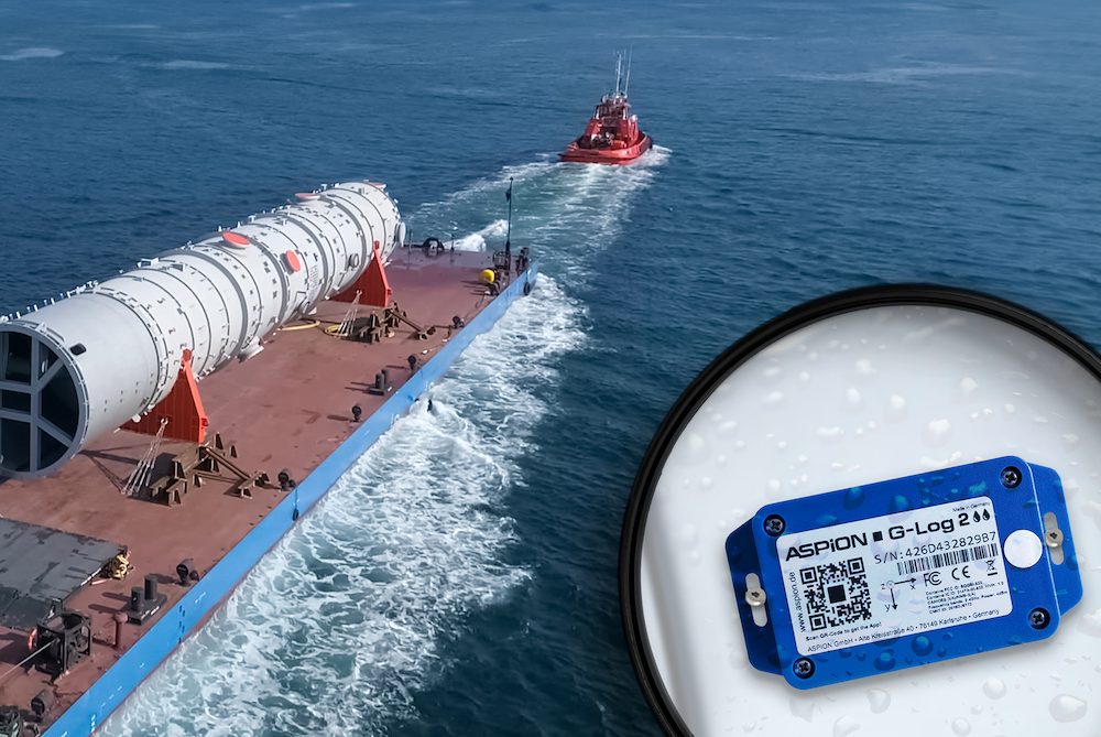 Data logger makes a splash in harsh transport conditions