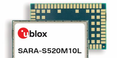 Multi-mode cellular and satellite IoT module has embedded positioning 