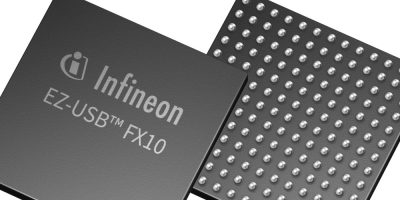 Infineon introduces the industry’s first USB 10 Gbps peripheral controller