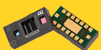 Time-of-flight sensor from ST boosts ranging performance and power saving