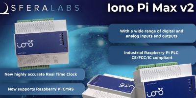 Sfera Labs Extends Industrial Support for Raspberry Pi CM4S