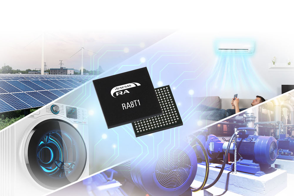 Renesas brings industry-leading performance of RA8 series MCUs to motor control applications