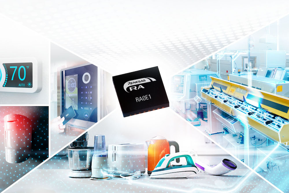 Renesas introduces new entry-level RA0 MCU series