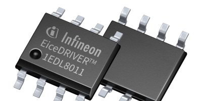 Infineon’s EiceDRIVER 125 V high-side gate driver protects battery-driven applications