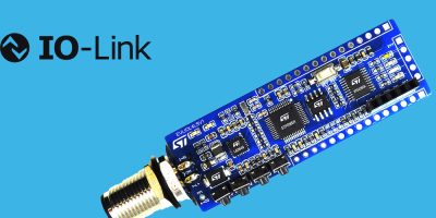 IO-Link actuator board from ST delivers turnkey reference design for industrial monitoring and appliances