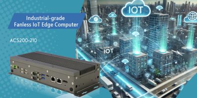 Industrial-grade fanless IoT Edge computer with USB Type-C PD 60W support