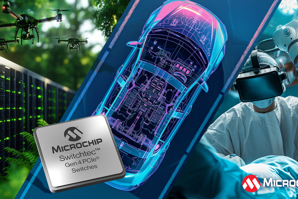 Microchip announces new family of Switchtec PCIe Gen 4.0 16-lane switches