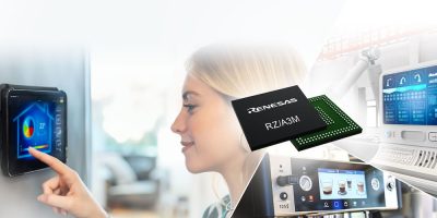 Renesas extends RZ/A MPU line-up with RZ/A3M advanced HMI solutions