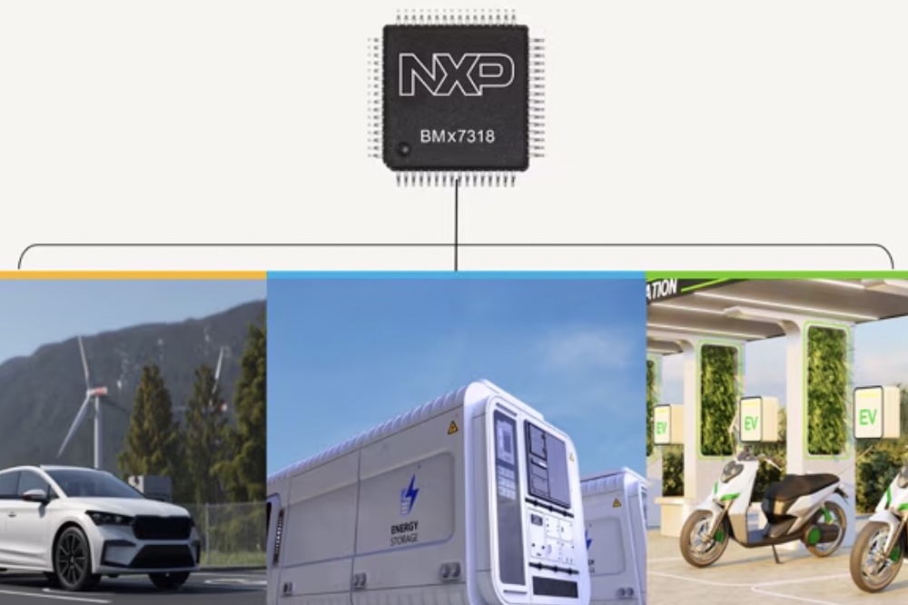 NXP’s new battery cell control IC family for new energy solutions