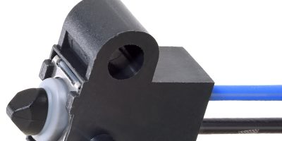 Tiny position-sensing switches from Omron have resistors for functional safety