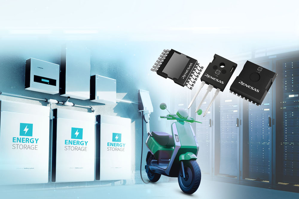 Renesas announces new GaN FETs for high-density power conversion