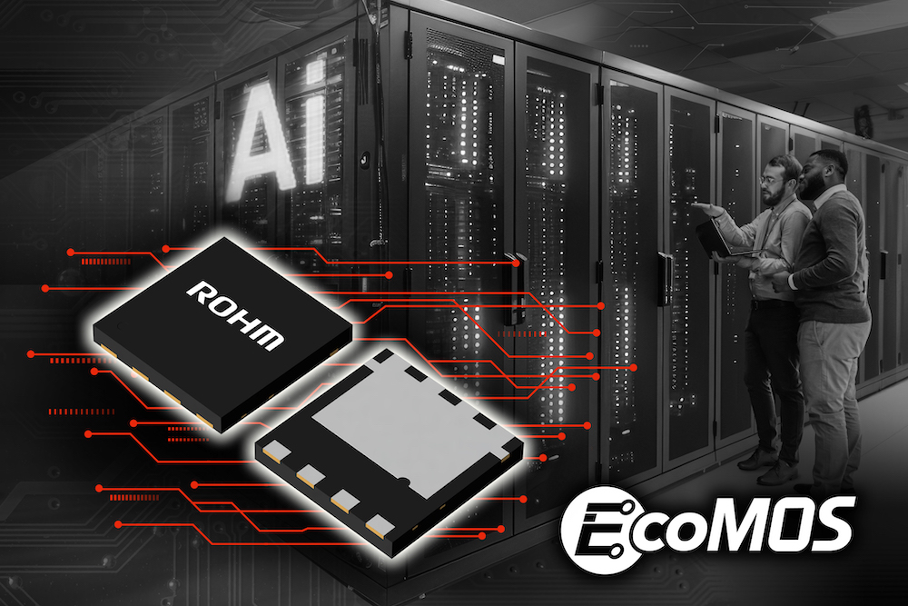 ROHM Introduces a new MOSFET for AI Servers