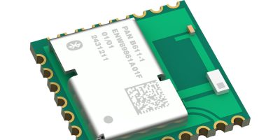 Latest Bluetooth module from Panasonic now in mass production and supporting Bluetooth 6.0