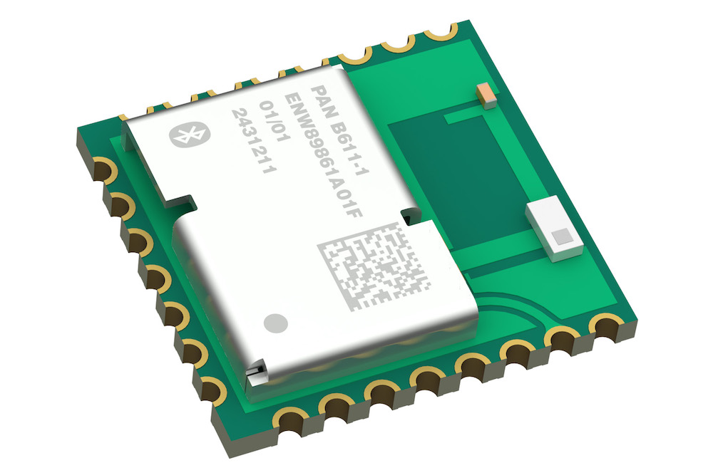 Latest Bluetooth module from Panasonic now in mass production and supporting Bluetooth 6.0