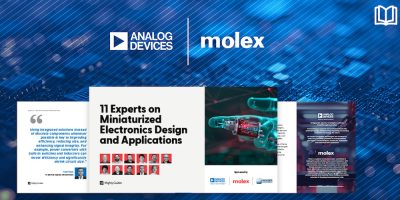 Mouser presents new eBook on miniaturised electronics design from ADI and Molex