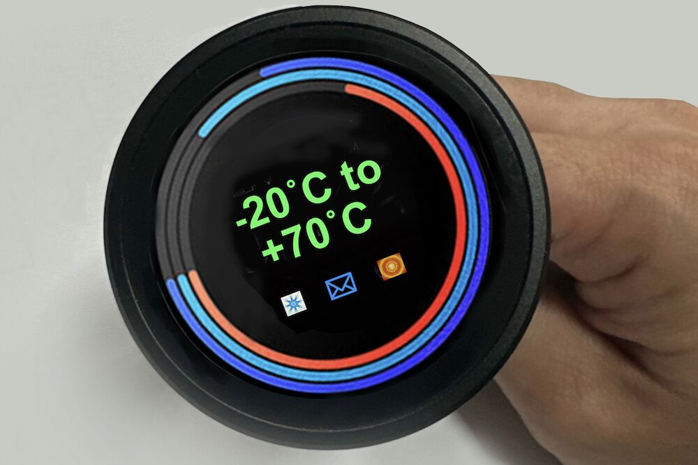 Inelco Hunter announces a new 2.1 inch circular LCD display