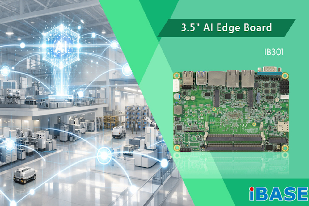 IBASE announces new AI Edge board for demanding computing and AIoT