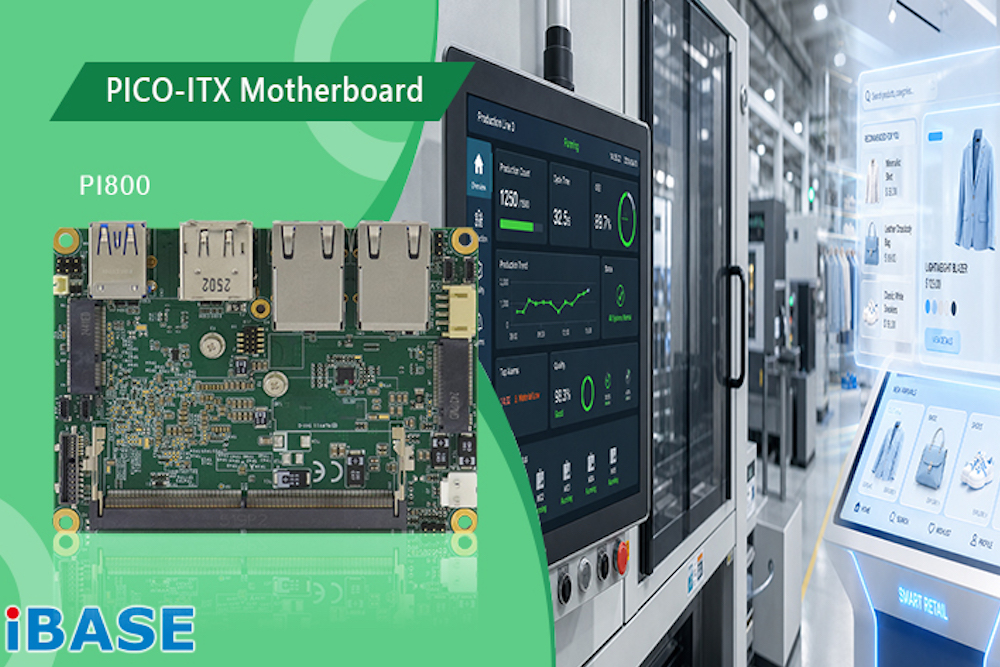 iBASE launches new motherboard for industrial edge computing