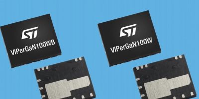 ST reveals VIPerGaN 100W converters for energy-efficient appliances