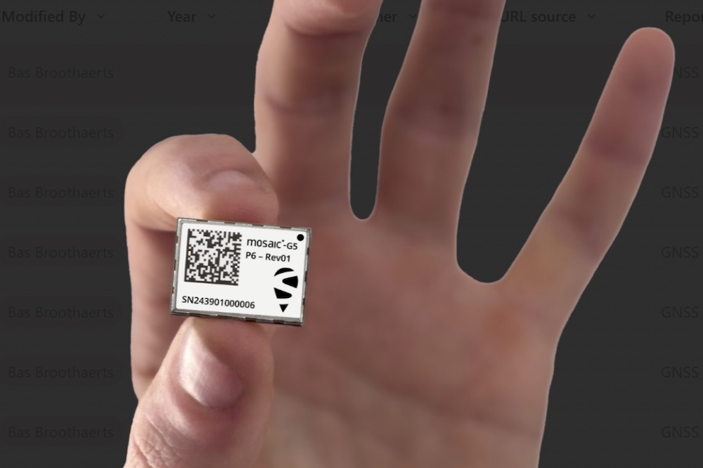 Septentrio extends its GNSS module family with mosaic-G5 P6