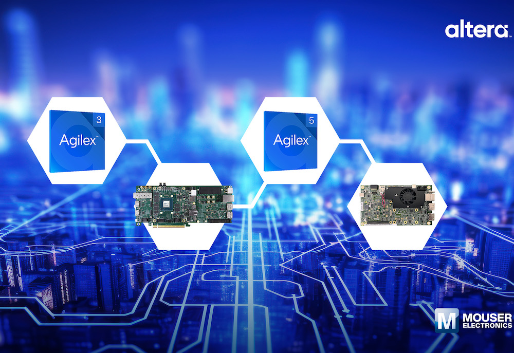 Mouser offers engineers the latest in AI and Edge technologies from Altera