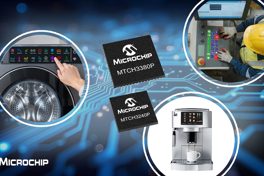 Microchip introduces turnkey touch controllers with parallel sensing