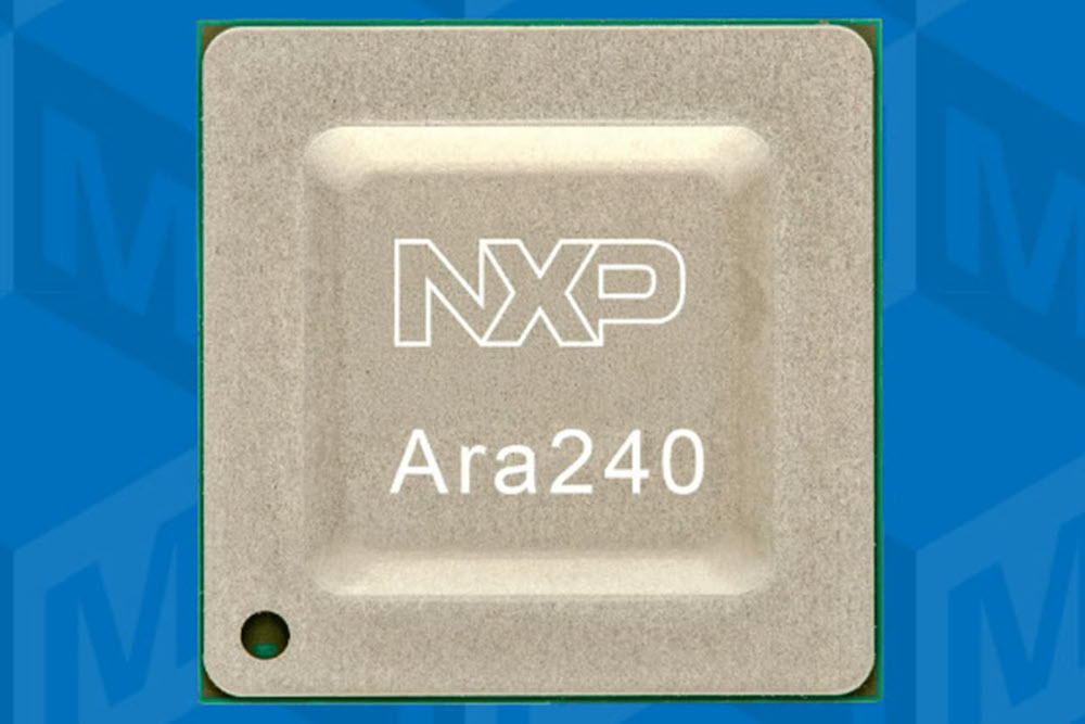 Mouser stocks NXP Ara240 DNPU for AI and edge applications